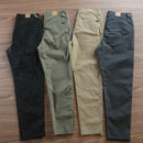 Calça Reta Masculina em Sarja - Kit 4 Unidades