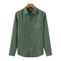 Camisa de Linho Manga Longa Old Money – Italy