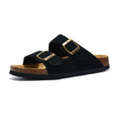 Sandália Birken Camurça - Preto