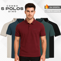 |Combo 5| - Camisas Polo Dino.