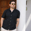 Kit com 5 Camisetas Texturizadas + Pulseira de Brinde - Não amassa e não desbota